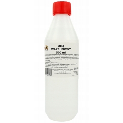 Olej wazelinowy czysty z zakrętką 500ml